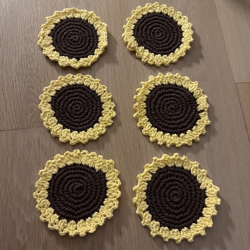 Handmade crochet coffee - crochet, table