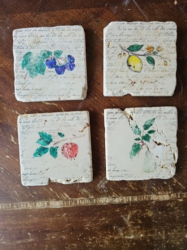 Set stone coasters - of, 4