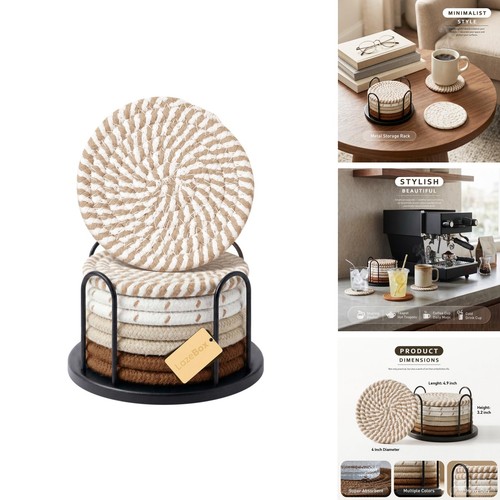 Lazebox coasters set 4 - set, 8,
