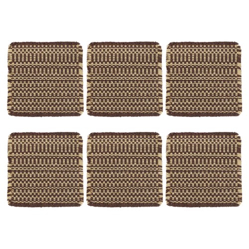 Woven coasters pack x6 - coasters,,