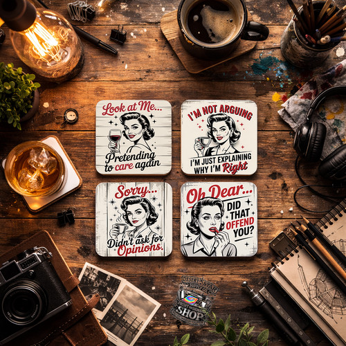 Set funny retro - funny,