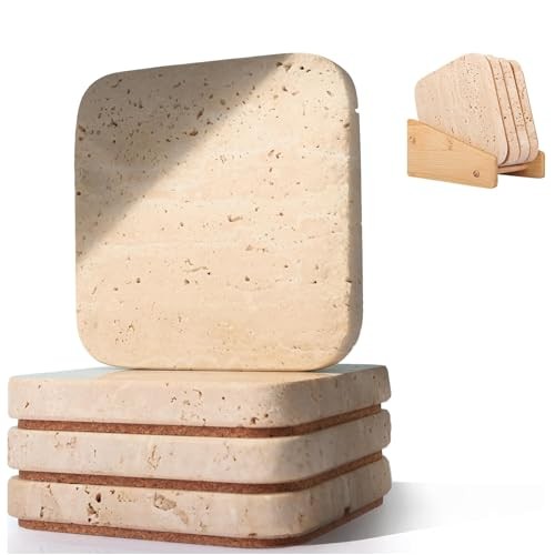 Travertine stone drink - travertine,